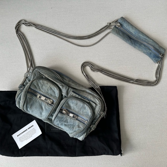 Alexander Wang Vintage Brenda Purse 2013 Light Blue - Picture 3 of 5